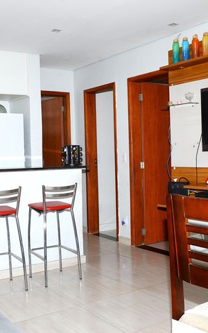 Apartamento à venda com 47m², 2 quartos e 1 vagaSala