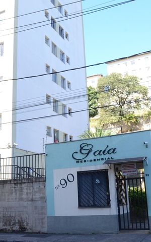 Apartamento à venda com 47m², 2 quartos e 1 vagaFachada e portaria