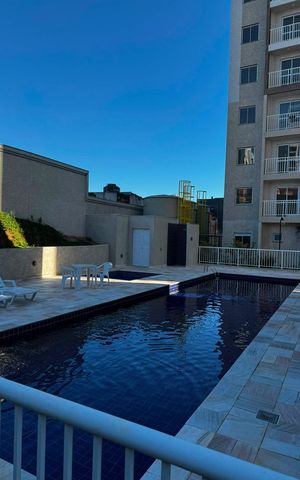 Apartamento à venda com 27m², 1 quarto e 1 vaga Apartamento à venda com 27m², 1 quarto e 1 vagaÁrea comum - Piscina