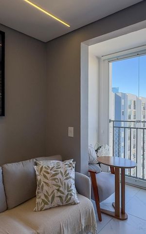Apartamento à venda com 36m², 2 quartos e sem vagaSala e Cozinha