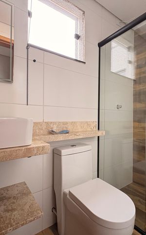 Apartamento para alugar com 75m², 2 quartos e 1 vaga Apartamento para alugar com 75m², 2 quartos e 1 vagaBanheiro