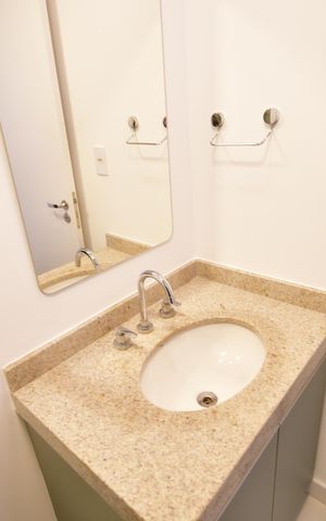 Apartamento para alugar com 67m², 2 quartos e 1 vagaBanheiro Social