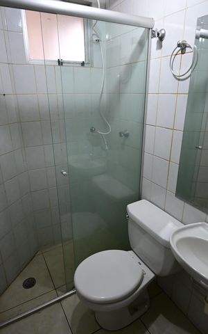 Apartamento para alugar com 62m², 2 quartos e 1 vagaBanheiro social