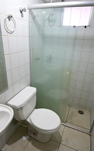 Apartamento para alugar com 62m², 2 quartos e 1 vagaBanheiro da suíte