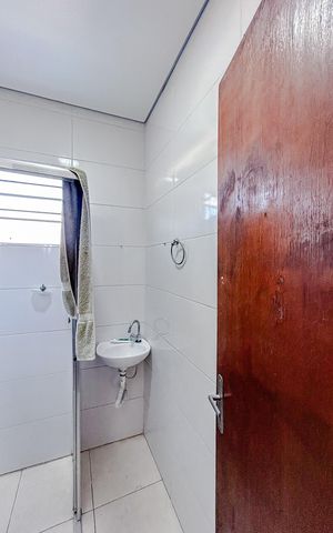 Casa à venda com 85m², 2 quartos e 1 vagaBanheiro da Suíte 1