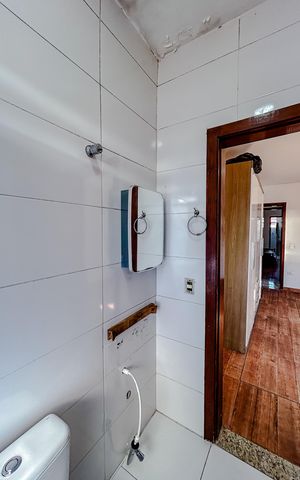 Casa à venda com 85m², 2 quartos e 1 vagaBanheiro da Suíte 2