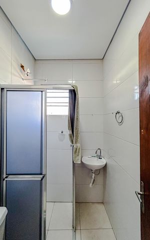Casa à venda com 85m², 2 quartos e 1 vagaBanheiro da Suíte 1