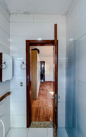 Casa à venda com 85m², 2 quartos e 1 vagaBanheiro da Suíte 2