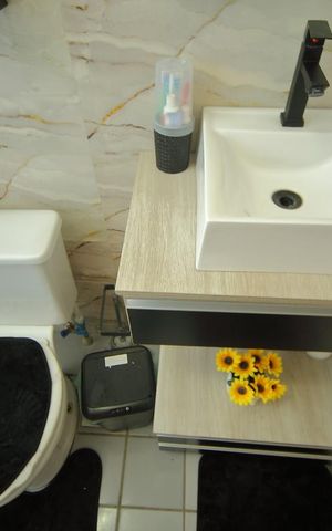Apartamento à venda com 64m², 2 quartos e 1 vagaBanheiro 