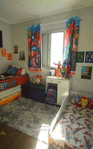 Apartamento à venda com 64m², 2 quartos e 1 vagaQuarto 2