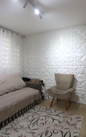 Apartamento para alugar com 70m², 2 quartos e 1 vagaSala