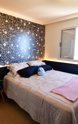 Apartamento para alugar com 73m², 2 quartos e 2 vagasQuarto 2 - Suíte