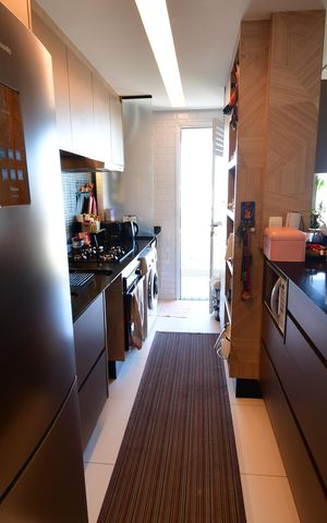 Apartamento para alugar com 73m², 2 quartos e 2 vagasCozinha