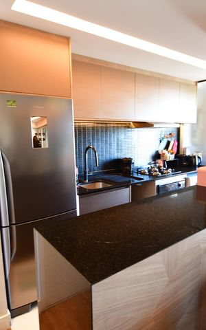Apartamento para alugar com 73m², 2 quartos e 2 vagasCozinha