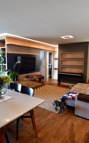 Apartamento para alugar com 73m², 2 quartos e 2 vagasSala