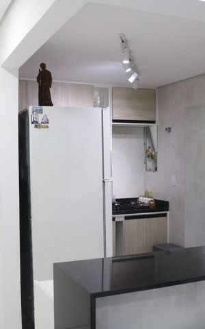 Apartamento à venda com 69m², 2 quartos e 2 vagasCozinha