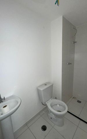 Apartamento para alugar com 27m², 1 quarto e sem vaga Apartamento para alugar com 27m², 1 quarto e sem vagaBanheiro