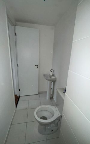 Apartamento para alugar com 27m², 1 quarto e sem vaga Apartamento para alugar com 27m², 1 quarto e sem vagaBanheiro