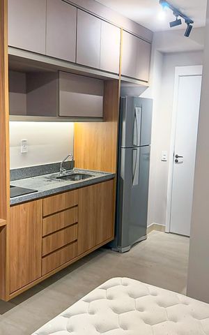 Studio à venda com 25m², 1 quarto e sem vaga Studio à venda com 25m², 1 quarto e sem vagaStudio