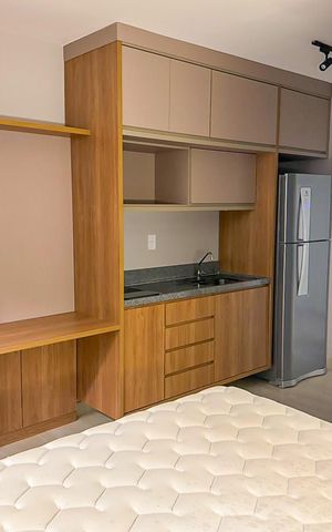 Studio à venda com 25m², 1 quarto e sem vaga Studio à venda com 25m², 1 quarto e sem vagaStudio