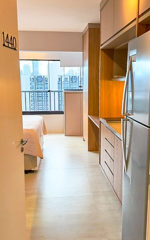 Studio à venda com 25m², 1 quarto e sem vaga Studio à venda com 25m², 1 quarto e sem vagaStudio