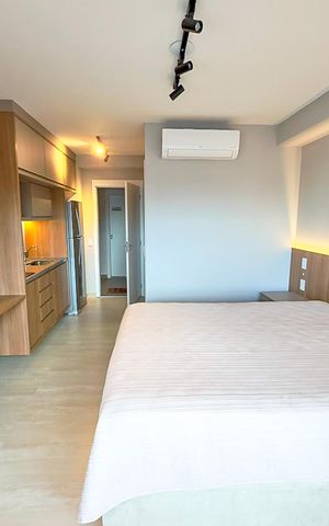 Studio à venda com 25m², 1 quarto e sem vaga Studio à venda com 25m², 1 quarto e sem vagaStudio