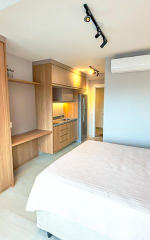 Studio à venda com 25m², 1 quarto e sem vaga Studio à venda com 25m², 1 quarto e sem vagaStudio