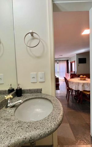 Apartamento para alugar com 75m², 1 quarto e 1 vagaLavabo