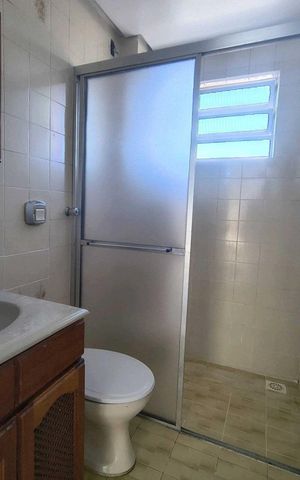 Apartamento para alugar com 52m², 1 quarto e 2 vagas Apartamento para alugar com 52m², 1 quarto e 2 vagasBanheiro