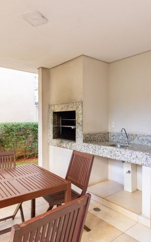 Apartamento à venda com 35m², 1 quarto e sem vaga Apartamento à venda com 35m², 1 quarto e sem vagaÁrea comum - Churrasqueira