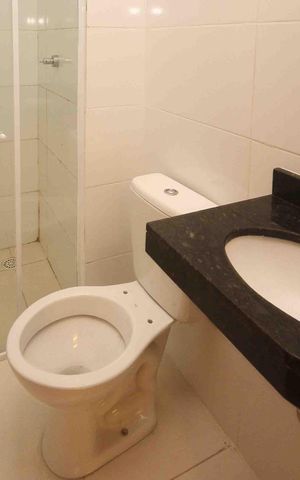 Apartamento à venda com 34m², 2 quartos e sem vaga Apartamento à venda com 34m², 2 quartos e sem vagaBanheiro