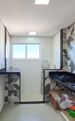 Studio à venda com 38m², 1 quarto e 1 vagaCozinha e Área de Serviço