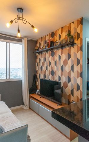 Apartamento para alugar com 35m², 2 quartos e 1 vagaSala 