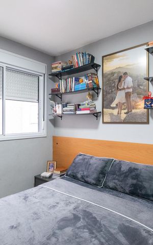 Apartamento para alugar com 35m², 2 quartos e 1 vagaQuarto 1