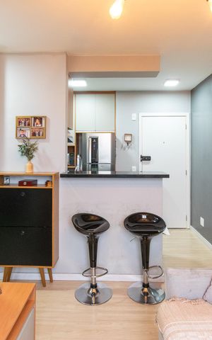Apartamento para alugar com 35m², 2 quartos e 1 vagaSala 