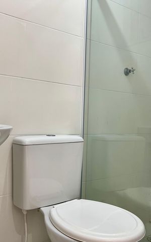 Apartamento para alugar com 30m², 2 quartos e 1 vaga Apartamento para alugar com 30m², 2 quartos e 1 vagaBanheiro