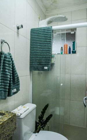 Apartamento à venda com 58m², 2 quartos e 1 vagaBanheiro Social