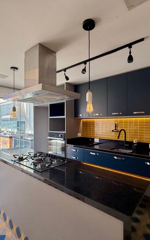 Apartamento à venda com 215m², 3 quartos e 2 vagas Apartamento à venda com 215m², 3 quartos e 2 vagasCozinha 2