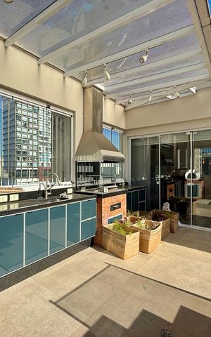 Apartamento à venda com 215m², 3 quartos e 2 vagas Apartamento à venda com 215m², 3 quartos e 2 vagasÁrea Gourmet