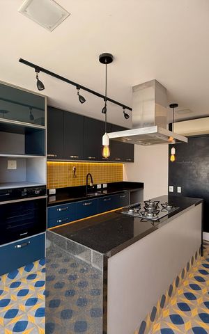 Apartamento à venda com 215m², 3 quartos e 2 vagas Apartamento à venda com 215m², 3 quartos e 2 vagasCozinha 2