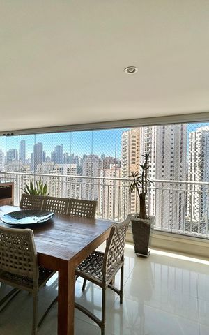 Apartamento à venda com 122m², 3 quartos e 3 vagas Apartamento à venda com 122m², 3 quartos e 3 vagasVaranda gourmet