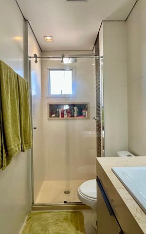Apartamento à venda com 122m², 3 quartos e 3 vagas Apartamento à venda com 122m², 3 quartos e 3 vagasBanheiro do Quarto 1