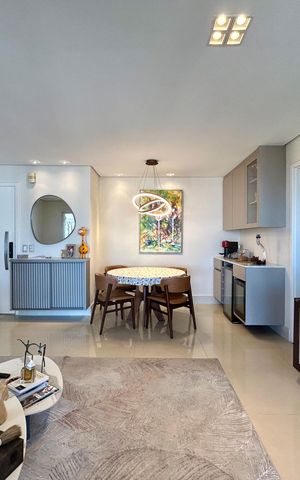 Apartamento à venda com 122m², 3 quartos e 3 vagas Apartamento à venda com 122m², 3 quartos e 3 vagasSala
