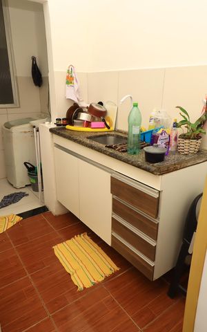 Casa para alugar com 60m², 2 quartos e sem vagaCozinha/Área de serviço