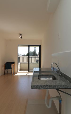 Studio à venda com 26m², 1 quarto e sem vagaCozinha