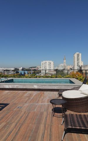Studio à venda com 26m², 1 quarto e sem vagaÁrea comum - Piscina