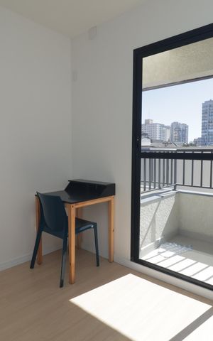 Studio à venda com 26m², 1 quarto e sem vagaStudio