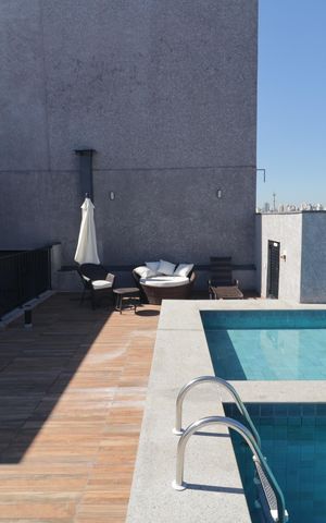 Studio à venda com 26m², 1 quarto e sem vagaÁrea comum - Piscina