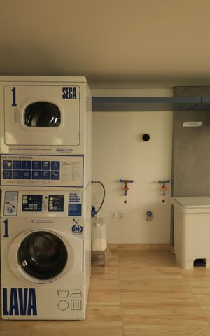 Studio à venda com 26m², 1 quarto e sem vagaLavanderia