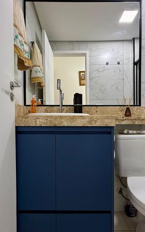 Apartamento à venda com 52m², 2 quartos e 1 vagaBanheiro 